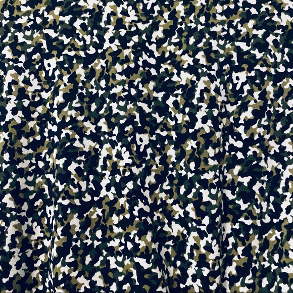 Michael Kors Camo Print Jersey Dress - Picture 7 of 9